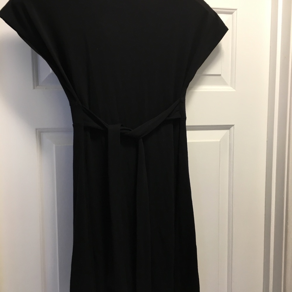 Casual black dress